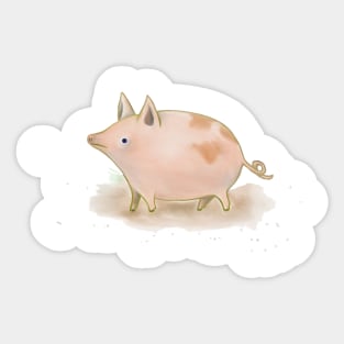 Piggy Sticker